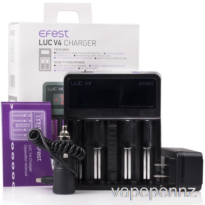 EFest LUC V4 LCD Charger VAPE NZ